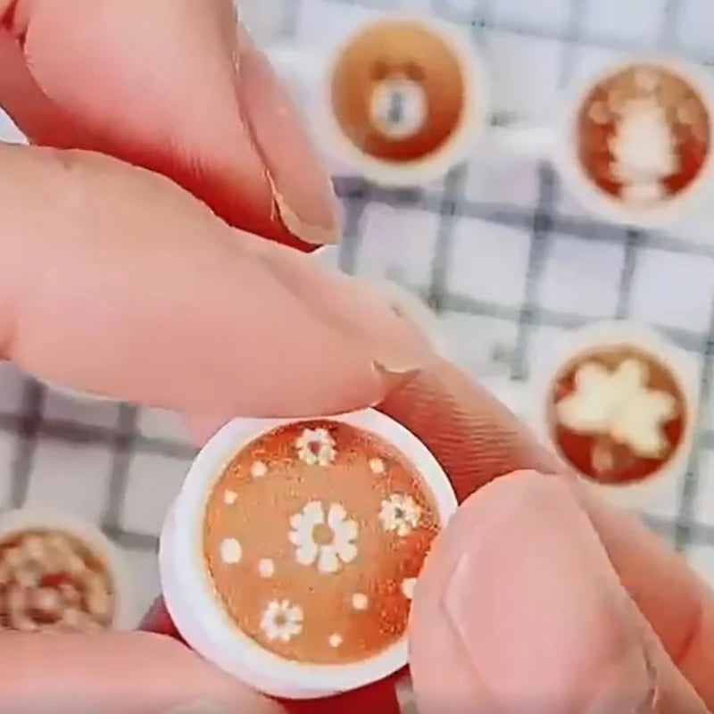 DIY Accessories for Miniature Dollhouse: 10pcs Kawaii Simulation Coffee Cup Set