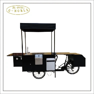 Outdoor Business Bike Electric Coffee Bike For Drink Food Bike