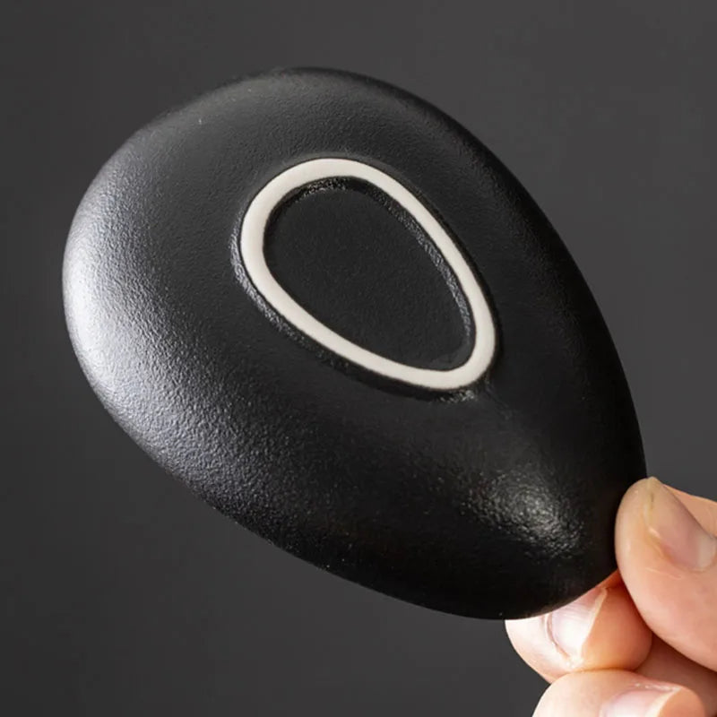 Coffee Beans Dosing Cup Trays Pottery Tea Separator Vessel Ceramic Measure Ware Espresso Bean Scoop Shovel Coffee Accessories ﻿