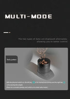 MUVNA-Mini Escala Espresso Eletrônico Exact 0.1g, Alta Precisão,Pesando LED, Balança de Café Portátil, Pó Recebendo Cup, 0.1g