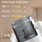 Coffart Automatic Milk Frother Electric Hot and Cold for Making Latte Cappuccino Fully Automatic Coffee Frothing Foamer