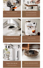 Multifunctional Coffee Machine That Can Use Capsules Grinding Integrated Espresso Machine Semi-automatic Home Coffee Machine