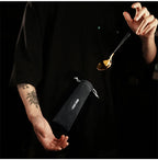 MHW-3BOMBER 1/2/3Pcs Measuring Spoon Coffee Tasting Spoon Stainless Steel Round Spoon for Baking/Cooking/Dessert Kitchen Tool