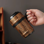 BINCOO Ceramic lined coffee cup, practical insulated cup, portable portable portable water cup, men's and women's 316 stainless