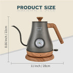 110V/220V stainless steel intelligent temperature control anti overheating kettle teapot