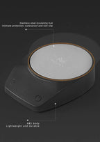 MUVNA-Mini Escala Espresso Eletrônico Exact 0.1g, Alta Precisão,Pesando LED, Balança de Café Portátil, Pó Recebendo Cup, 0.1g