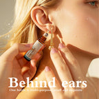 Coffee Essential Oil Roll-On, 10ml - Energizing Aromatherapy for Focus & Alertness - Rich Roast Scent, Travel-Size Gifts