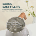 110V/220V stainless steel intelligent temperature control anti overheating kettle teapot