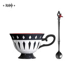Game Genshin Impact Arlecchino impression Tea Cup Water Cup Cosplay Official Accessories Coffee Cup Gift From Kids Set Present