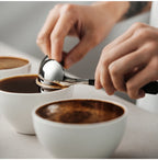 MHW-3BOMBER 1/2/3Pcs Measuring Spoon Coffee Tasting Spoon Stainless Steel Round Spoon for Baking/Cooking/Dessert Kitchen Tool