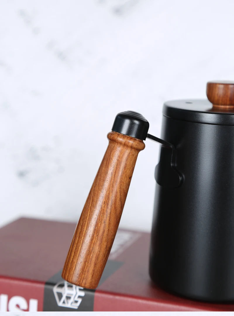 Coffee Pot Milk Frothing Pitcher Jug Gooseneck Kettle Spout Stainless Steel Espresso Coffee Tea Milk Pot Kettle Can 550 /600ml