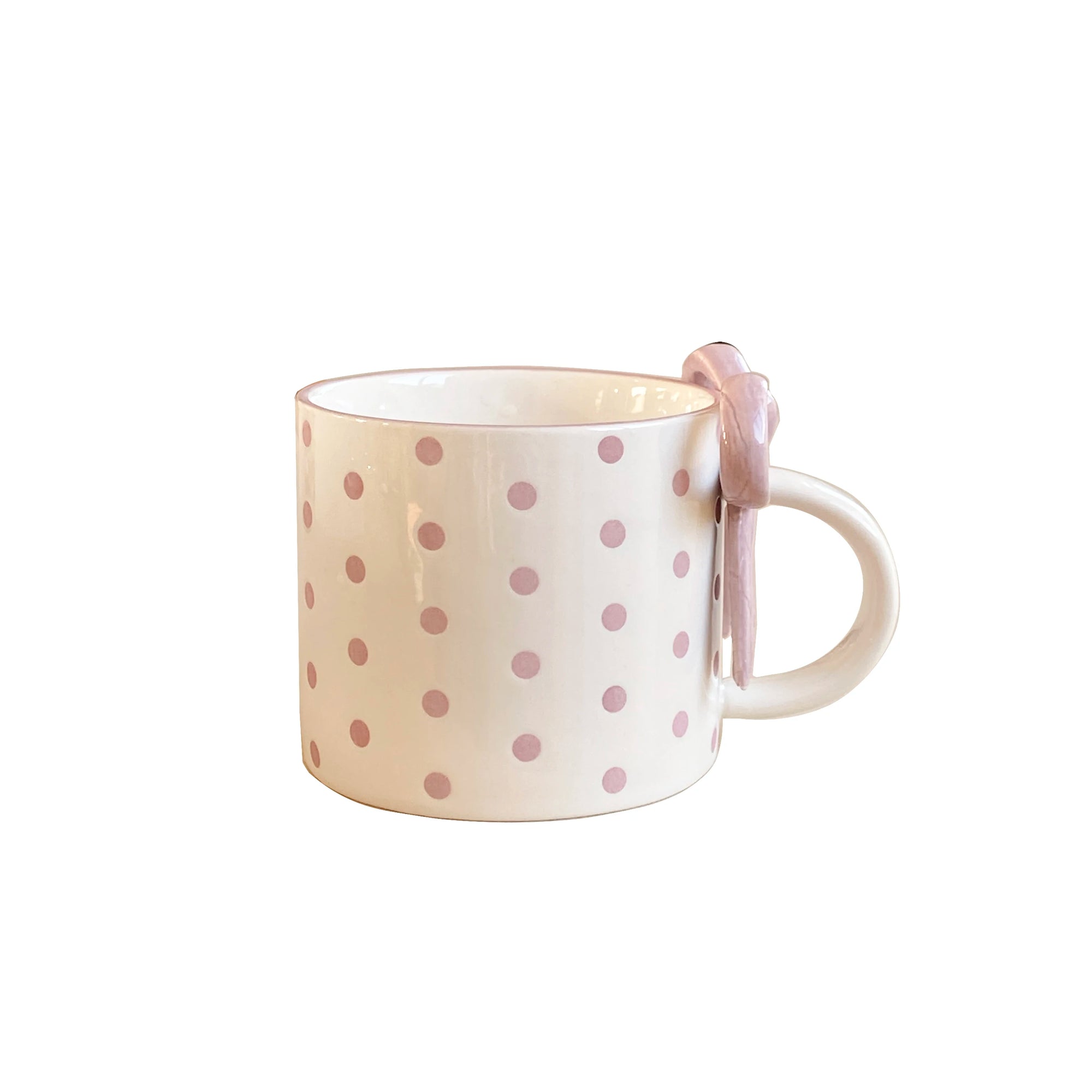 1Pc Bow Handle Heart Ceramic Mug, Creative Bow Handle Design Checkerboard Pattern Mug Coffee Cup, Suitable for Home Decoration, Daily Drinking Water, Breakfast Milk, Afternoon Tea Coffee, Coffee Shop Latte Flower Cup, Exquisi
