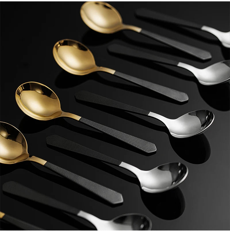 MHW-3BOMBER 1/2/3Pcs Measuring Spoon Coffee Tasting Spoon Stainless Steel Round Spoon for Baking/Cooking/Dessert Kitchen Tool