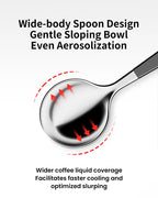 MHW-3BOMBER 1/2/3Pcs Measuring Spoon Coffee Tasting Spoon Stainless Steel Round Spoon for Baking/Cooking/Dessert Kitchen Tool