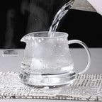 Coffee Carafe 300/500/700ml Coffee Clear Glass Kettle Sharing Pot with Lids Coffee Espresso Maker Accessories