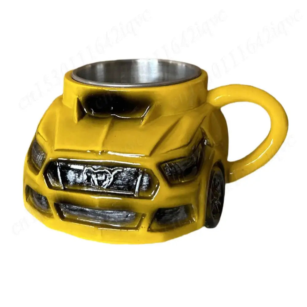 2025 New Car Shaped Coffee Mug Creative Coffee Cup Tea Cup Gifts Novelty Drinkware for Men Boyfriend Dad Husband Car Lovers