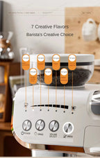 Multifunctional Coffee Machine That Can Use Capsules Grinding Integrated Espresso Machine Semi-automatic Home Coffee Machine