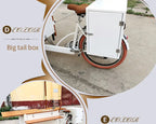 Outdoor Business Bike Electric Coffee Bike For Drink Food Bike