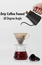 Coffee Dripper Cone Shape Drip Coffee Funnel Plastic V Shape Brewing Coffee Filter Cup V01 V02 for Pour Over Barista 60 Degree
