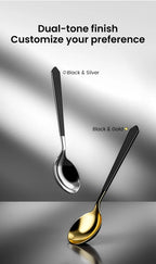 MHW-3BOMBER 1/2/3Pcs Measuring Spoon Coffee Tasting Spoon Stainless Steel Round Spoon for Baking/Cooking/Dessert Kitchen Tool