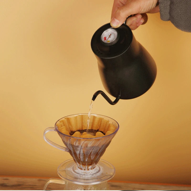 Coffee Pot Milk Frothing Pitcher Jug Gooseneck Kettle Spout Stainless Steel Espresso Coffee Tea Milk Pot Kettle Can 550 /600ml