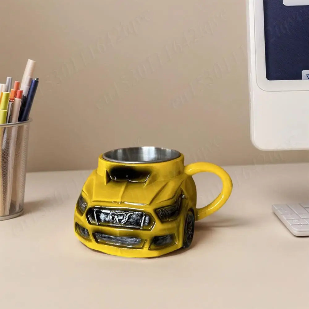 2025 New Car Shaped Coffee Mug Creative Coffee Cup Tea Cup Gifts Novelty Drinkware for Men Boyfriend Dad Husband Car Lovers