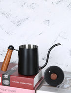 Coffee Pot Milk Frothing Pitcher Jug Gooseneck Kettle Spout Stainless Steel Espresso Coffee Tea Milk Pot Kettle Can 550 /600ml