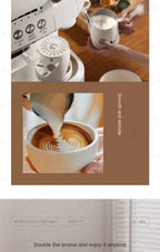 Multifunctional Coffee Machine That Can Use Capsules Grinding Integrated Espresso Machine Semi-automatic Home Coffee Machine