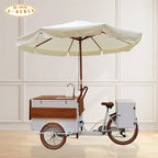Outdoor Business Bike Electric Coffee Bike For Drink Food Bike