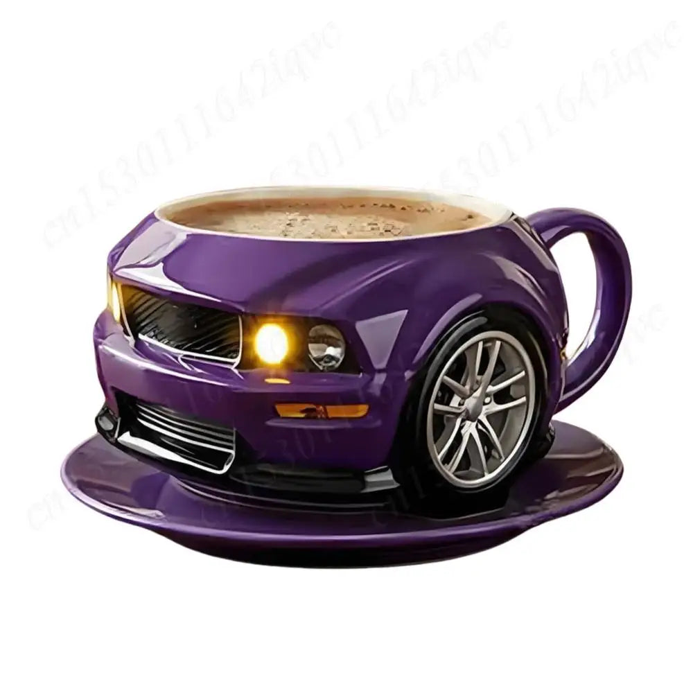 2025 New Car Shaped Coffee Mug Creative Coffee Cup Tea Cup Gifts Novelty Drinkware for Men Boyfriend Dad Husband Car Lovers