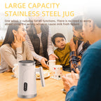 Coffart Automatic Milk Frother Electric Hot and Cold for Making Latte Cappuccino Fully Automatic Coffee Frothing Foamer