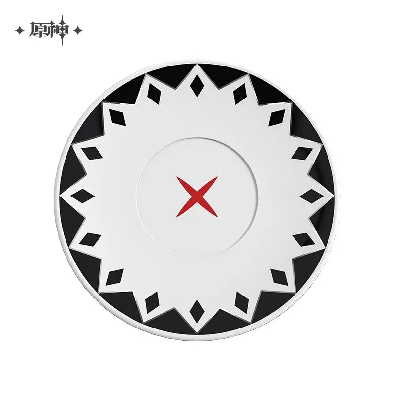 Game Genshin Impact Arlecchino impression Tea Cup Water Cup Cosplay Official Accessories Coffee Cup Gift From Kids Set Present