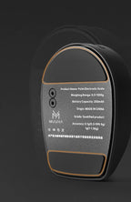 MUVNA-Mini Escala Espresso Eletrônico Exact 0.1g, Alta Precisão,Pesando LED, Balança de Café Portátil, Pó Recebendo Cup, 0.1g