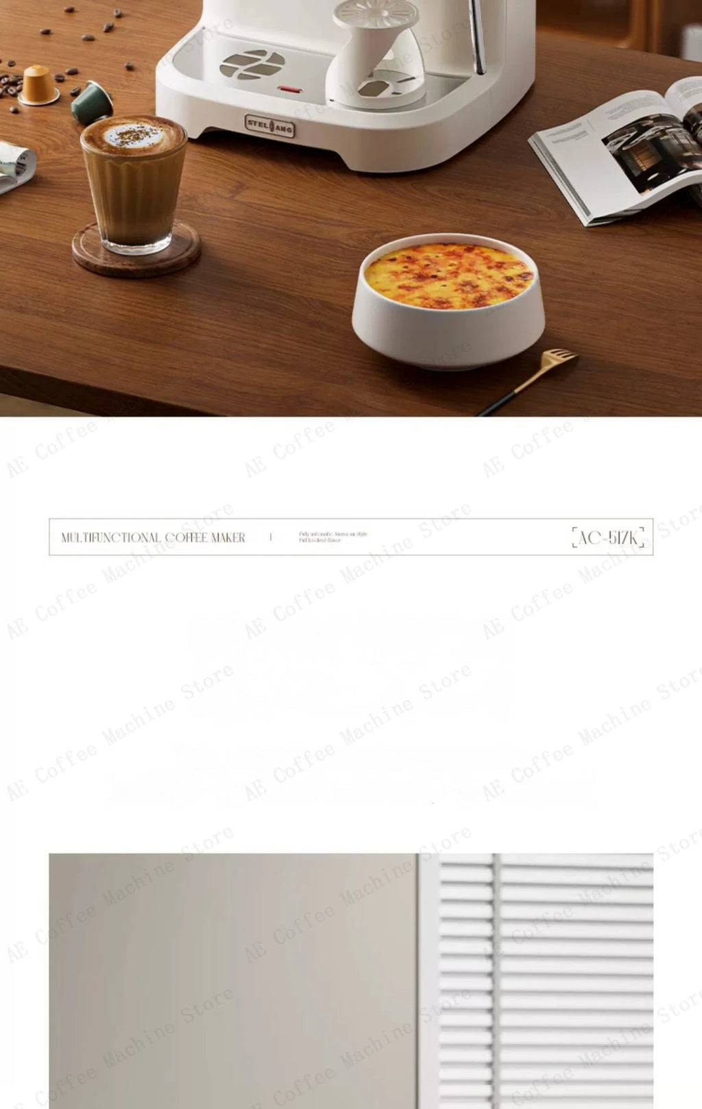 Multifunctional Coffee Machine That Can Use Capsules Grinding Integrated Espresso Machine Semi-automatic Home Coffee Machine