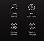 330ML Travel Coffee Mug Car Insulated Cup Stainless Steel Thermal Mug Leak-Proof Thermos Bottle Tea Coffee Cup Vacuum Flasks