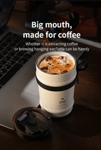 330ML Travel Coffee Mug Car Insulated Cup Stainless Steel Thermal Mug Leak-Proof Thermos Bottle Tea Coffee Cup Vacuum Flasks