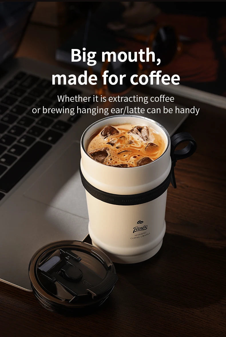 330ML Travel Coffee Mug Car Insulated Cup Stainless Steel Thermal Mug Leak-Proof Thermos Bottle Tea Coffee Cup Vacuum Flasks