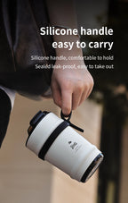 330ML Travel Coffee Mug Car Insulated Cup Stainless Steel Thermal Mug Leak-Proof Thermos Bottle Tea Coffee Cup Vacuum Flasks