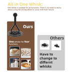 Coffart Automatic Milk Frother Electric Hot and Cold for Making Latte Cappuccino Fully Automatic Coffee Frothing Foamer