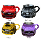 2025 New Car Shaped Coffee Mug Creative Coffee Cup Tea Cup Gifts Novelty Drinkware for Men Boyfriend Dad Husband Car Lovers