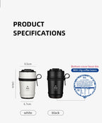 330ML Travel Coffee Mug Car Insulated Cup Stainless Steel Thermal Mug Leak-Proof Thermos Bottle Tea Coffee Cup Vacuum Flasks