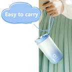 FEIJIAN-Stainless Steel Travel Thermal Mug, Leak-Proof Thermos Bottle, Tea Cup, Vacuum Flask, Insulated Cups with Straw