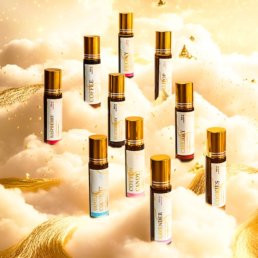 Coffee Essential Oil Roll-On, 10ml - Energizing Aromatherapy for Focus & Alertness - Rich Roast Scent, Travel-Size Gifts