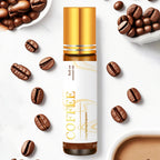 Coffee Essential Oil Roll-On, 10ml - Energizing Aromatherapy for Focus & Alertness - Rich Roast Scent, Travel-Size Gifts