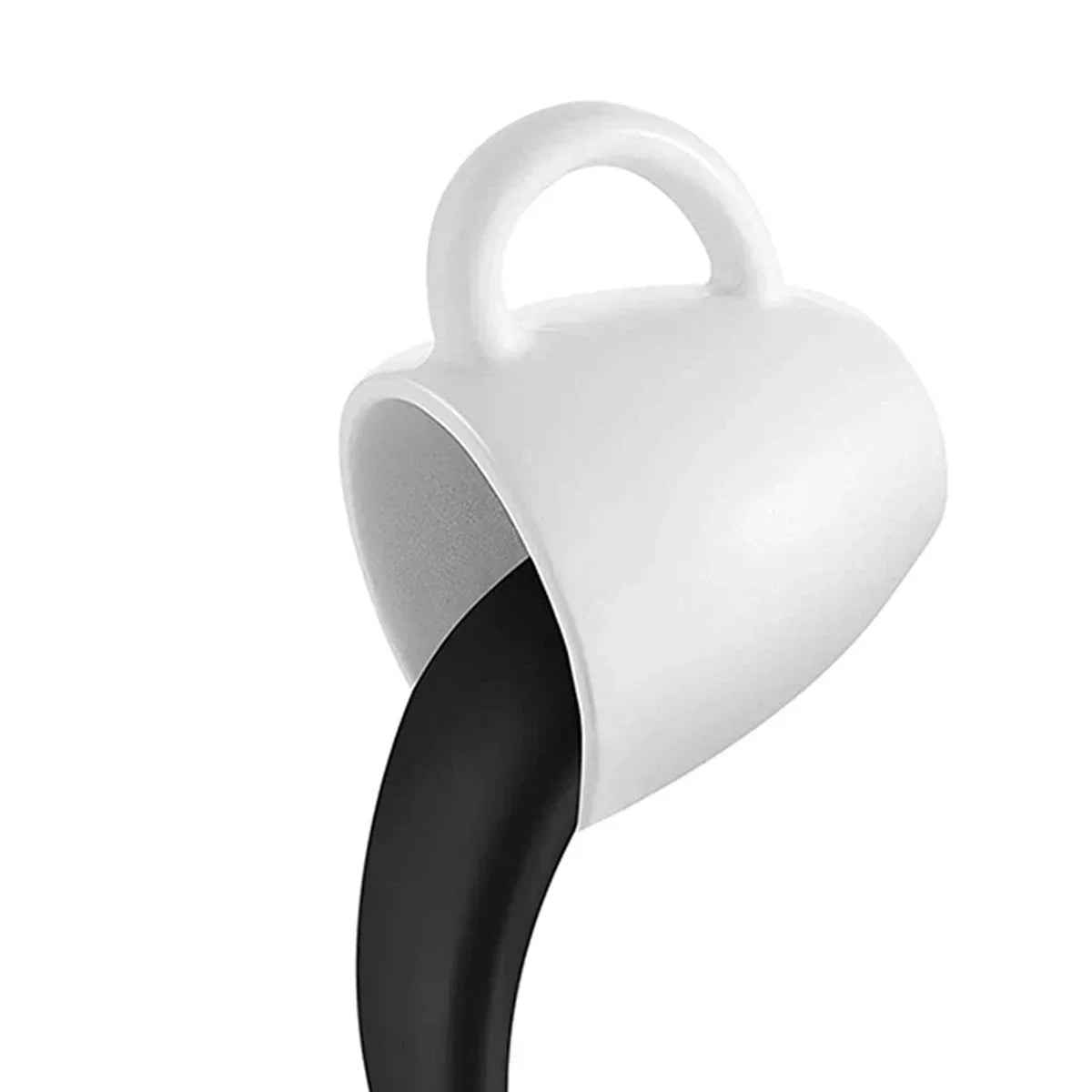 Floating Coffee Mug Art Sculpture Office Home Kitchen Decor Statue Craft Spill Magic Pour Liquid Splash Resin Statue Coffee Mug