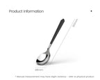 MHW-3BOMBER 1/2/3Pcs Measuring Spoon Coffee Tasting Spoon Stainless Steel Round Spoon for Baking/Cooking/Dessert Kitchen Tool
