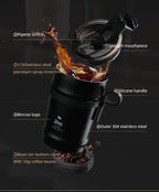 330ML Travel Coffee Mug Car Insulated Cup Stainless Steel Thermal Mug Leak-Proof Thermos Bottle Tea Coffee Cup Vacuum Flasks