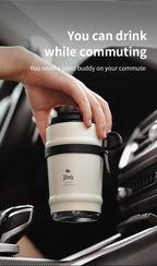 330ML Travel Coffee Mug Car Insulated Cup Stainless Steel Thermal Mug Leak-Proof Thermos Bottle Tea Coffee Cup Vacuum Flasks