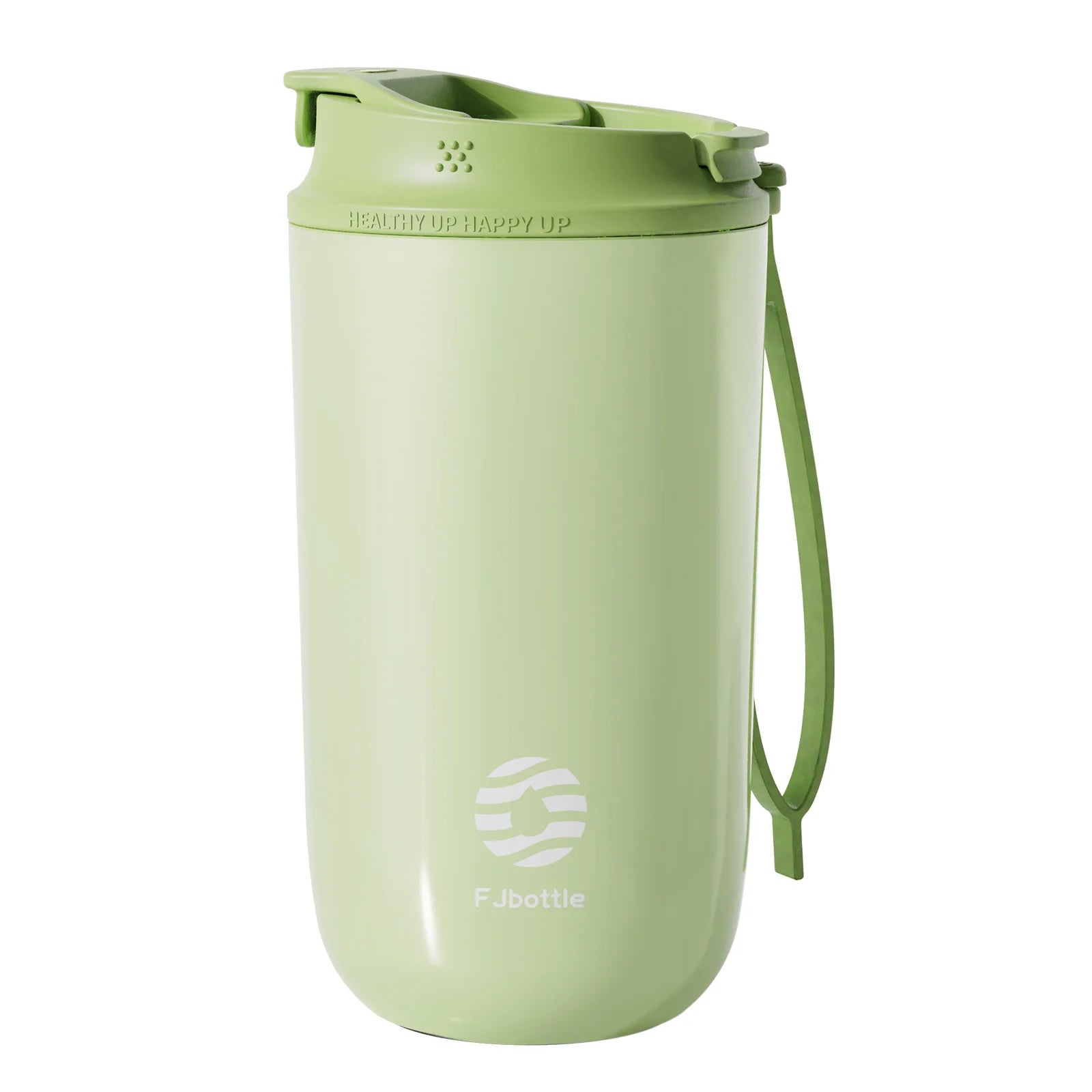 FEIJIAN-Stainless Steel Travel Thermal Mug, Leak-Proof Thermos Bottle, Tea Cup, Vacuum Flask, Insulated Cups with Straw