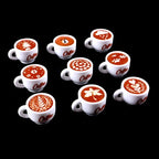 DIY Accessories for Miniature Dollhouse: 10pcs Kawaii Simulation Coffee Cup Set